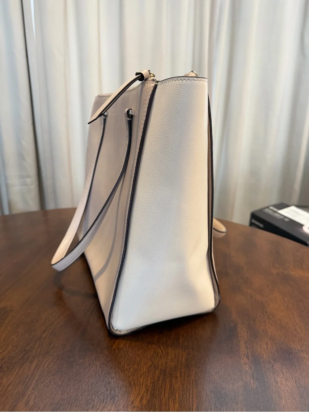 Kate Spade New York Leather Colorblock Zip Tote Purse, Lined